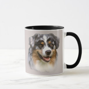 Sagolik mugg för australian shepherd