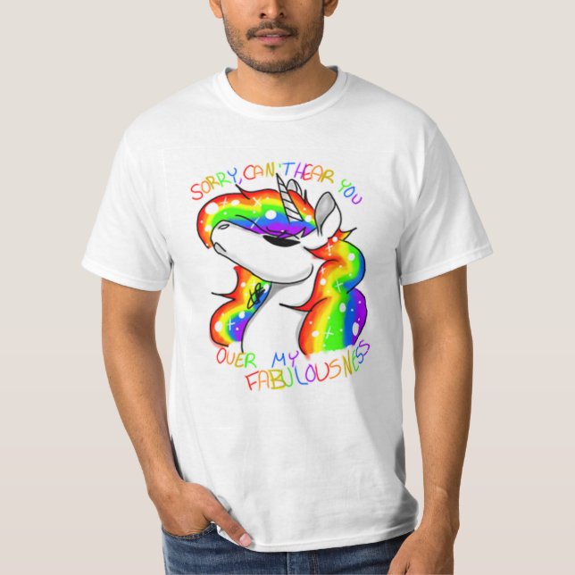 Sagolik Unicorn T Shirt (Framsida)