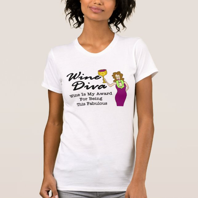 "Sagolik " vinDiva, Tee Shirt (Framsida)