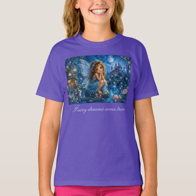 Sagolika Drömmar Blir Verklighet T Shirt (Framsida)