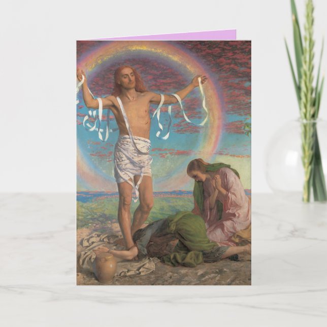Sagolika Jesus vid den William Holman jakten Kort (Framsida)