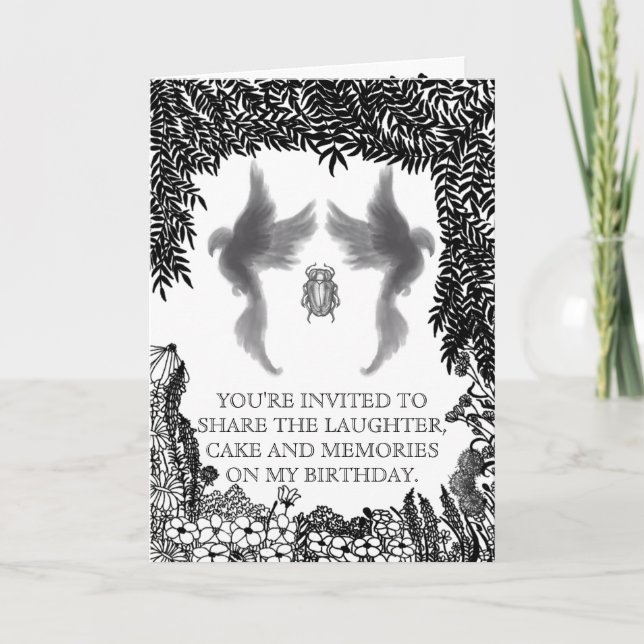 Sagolika magiska fantasiväxter kort (Framsida)