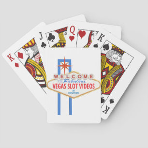 Sagolika Vegas springavideo som leker kort Casinokort