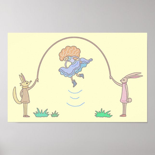 Sagoliknande hopprep. poster (Framsidan)