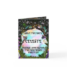 Sagolikt fantasifull skog av magi