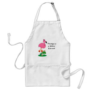 Sagolikt Flamingoförkläde Förkläde