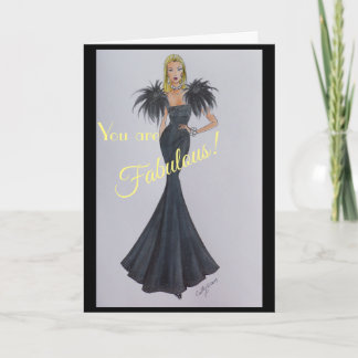 Sagolikt födelsedagkort kort