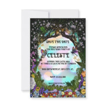 Sagolikt magiskt skogsrike