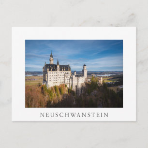 Sagolikt Neuschwansteins slott i Tyskland Vykort