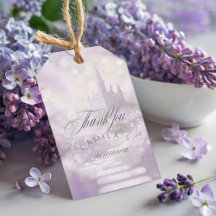 Sagolikt slott Quinceanera Lavendel/Lilac ID1030