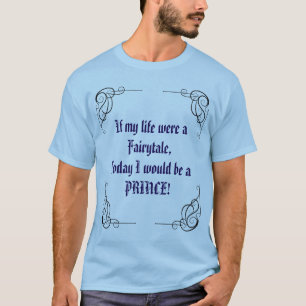 Sagoprins stämnings T-shirt