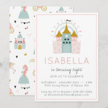 Sagoprinsessa Festin Invitation