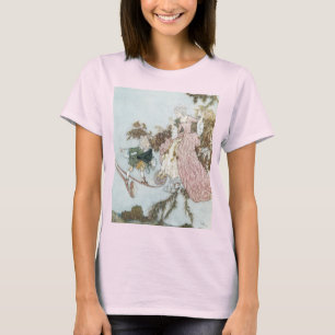 Sagoprinsessan Sovande Skönhet av Edmund Dulac T Shirt