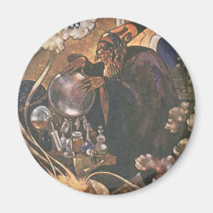 Sagor från förr, Aladdin och den magiska lampan Magnet