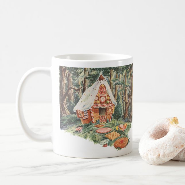 Sagor från förr, Hans och Greta-godishuset Kaffemugg (Med munk)