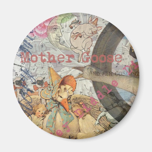 Sagor om Mamma Gås Magnet (Framsidan)