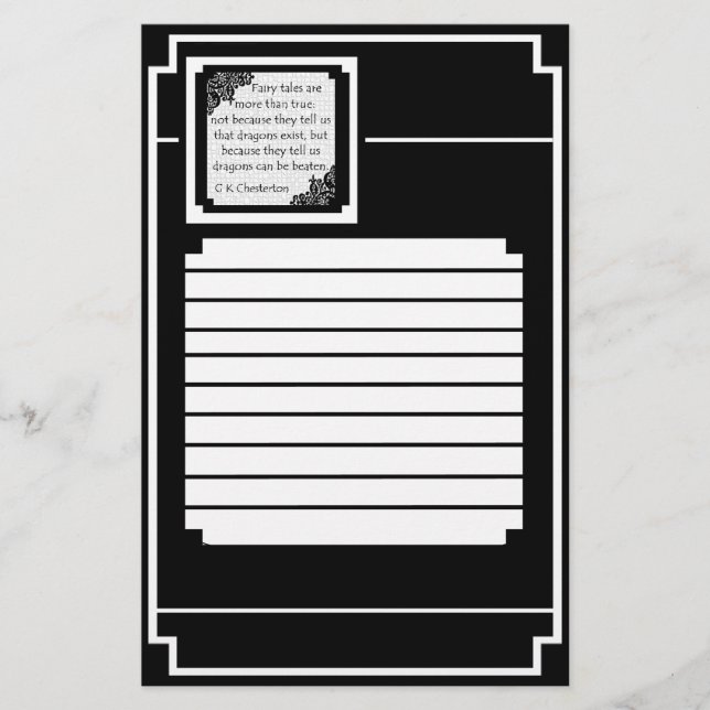 Sagor…, Stationärt Brevpapper (Framsida)