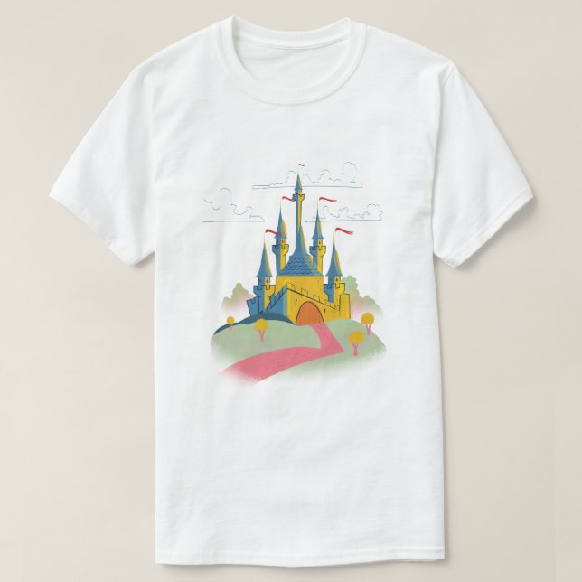 Sagors slott t shirt (Design framsida)