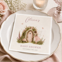 Sagoskogstjej Rosa Baby Shower-fest