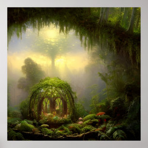 Sagostugans fantasikonst poster