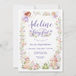 Sagoträdgård inbjudan till förstabirthdayfirande