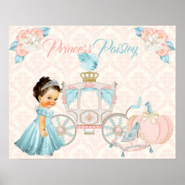 Sagovagn Prinsessa Personlig Barnkammare Poster