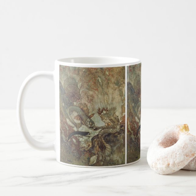 Sagovärld, Syrén av Edmund Dulac Kaffemugg (Med munk)