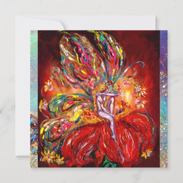 SAGOVÄSEN I RÖTT  gult  grönt blått Meddelande (Framsida)