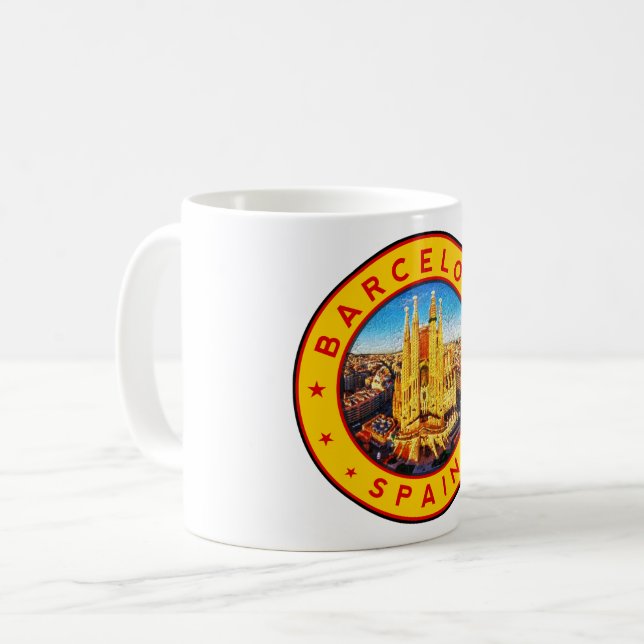 Sagrada Familia Barcelona Kaffemugg (Framsida vänster)