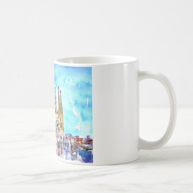 Sagrada Familia Barcelona Kaffemugg (Höger)