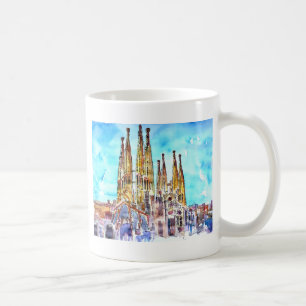 Sagrada Familia Barcelona Kaffemugg