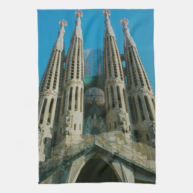 Sagrada Familia, Barcelona Kökshandduk (Vertikal)