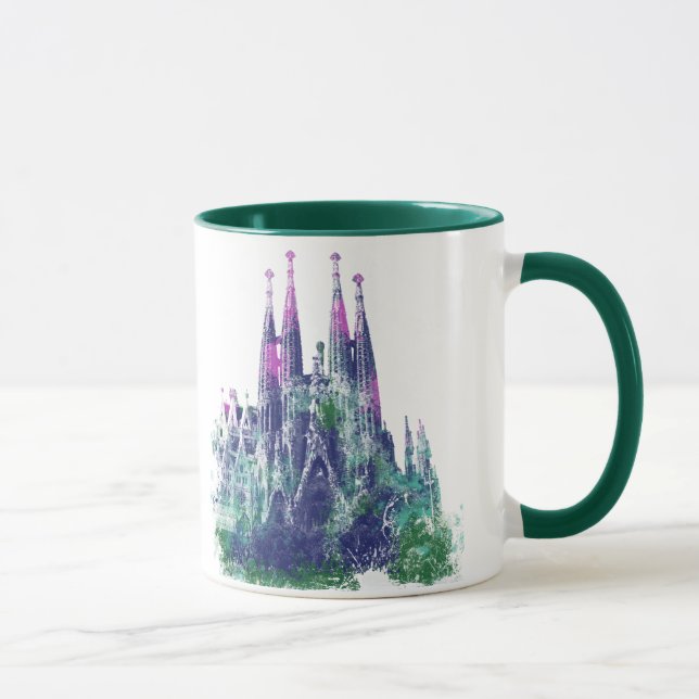 Sagrada Familia Barcelona Mugg (Höger)