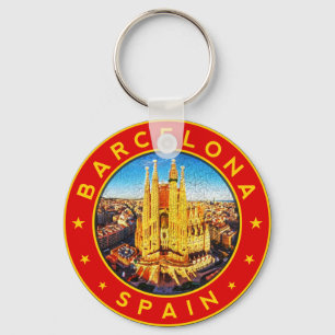 Sagrada Familia Barcelona Nyckelring