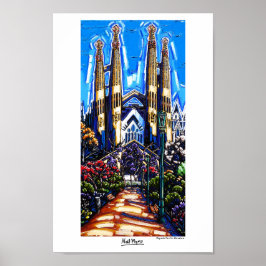Sagrada Familia, Barcelona Poster