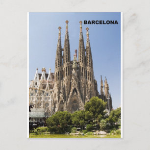 SAGRADA FAMILIA BARCELONA SPAIN (St.K.) Vykort