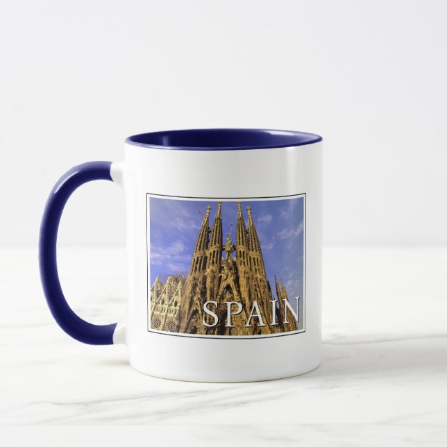 Sagrada Familia | Barcelona, Spanien Mugg (Vänster)