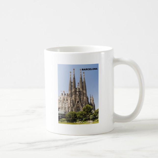 SAGRADA FAMILIA BARCELONA SPANIEN (St.K) Kaffemugg (Höger)