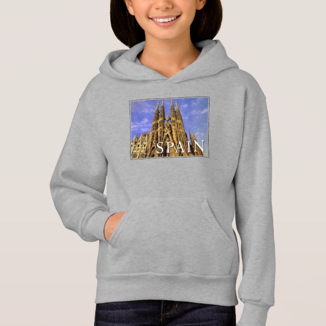 Sagrada Familia | Barcelona, Spanien T Shirt (Framsida)