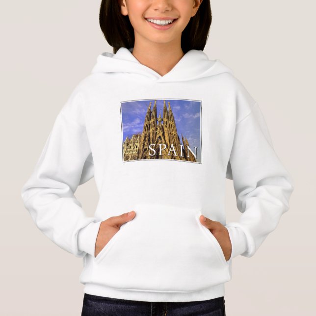 Sagrada Familia | Barcelona, Spanien T Shirt (Framsida)