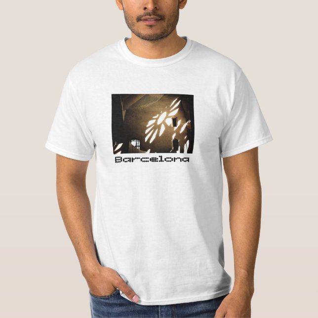 Sagrada Familia, Barcelona T Shirt (Framsida)