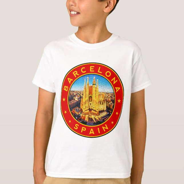 Sagrada Familia Barcelona T-shirt (Framsida)