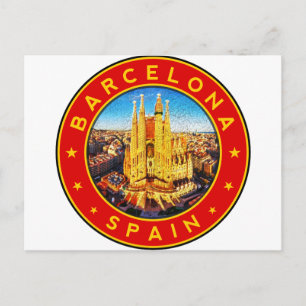 Sagrada Familia Barcelona Vykort