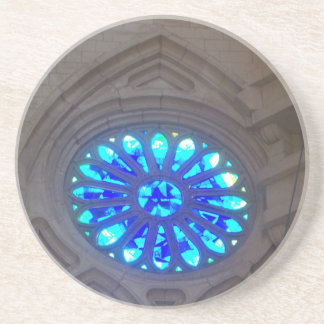 Sagrada Familia blåttmålat glass Underlägg