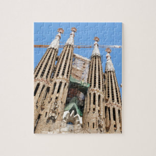 Sagrada Familia i Barcelona, Spanien Pussel