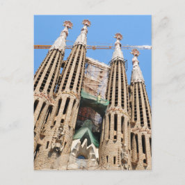 Sagrada Familia i Barcelona, Spanien Vykort