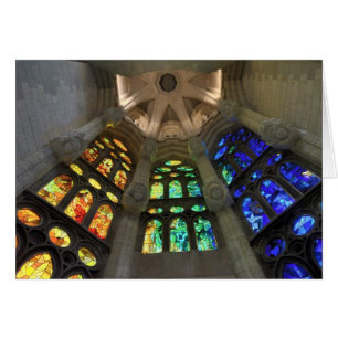 Sagrada Familia. Insida Hälsningskort
