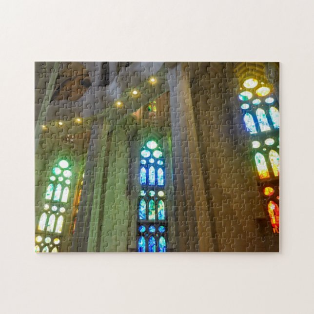 Sagrada Familia. Insida Pussel (Horisontell)