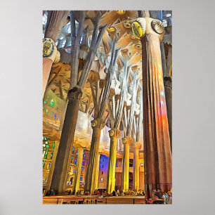 Sagrada Familia. Insida. Visa 9. Poster