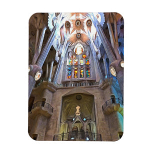 Sagrada Familia. Insida. Vy 25. Magnet